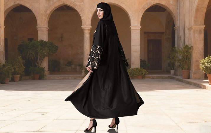 Tissu pour foulard et robe arabe