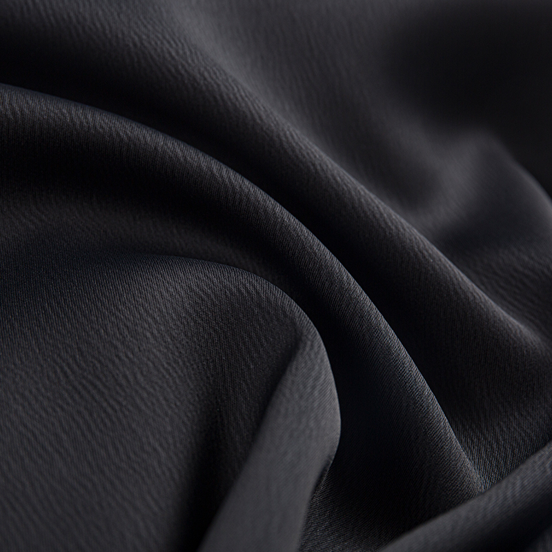 Tissu crêpe fourmi/mousse de pêche