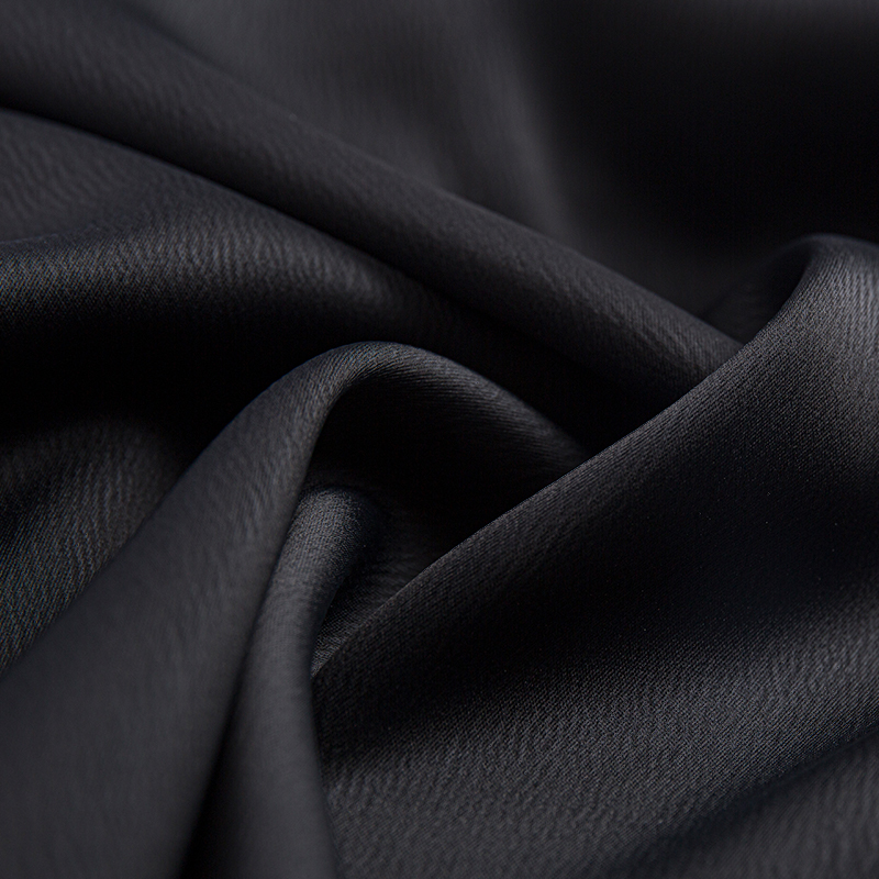 Tissu crêpe fourmi/mousse de pêche