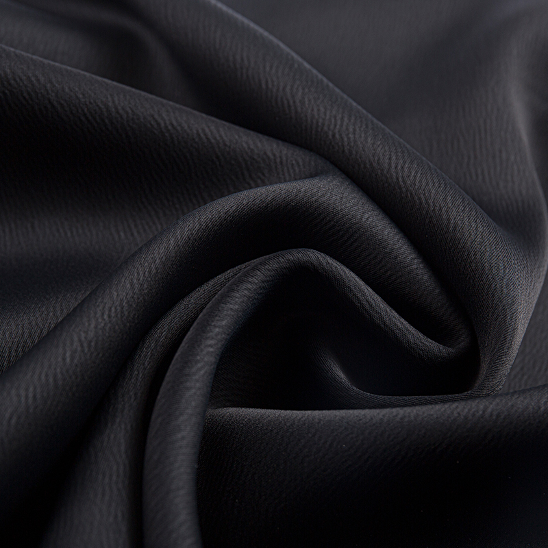 Tissu crêpe fourmi/mousse de pêche