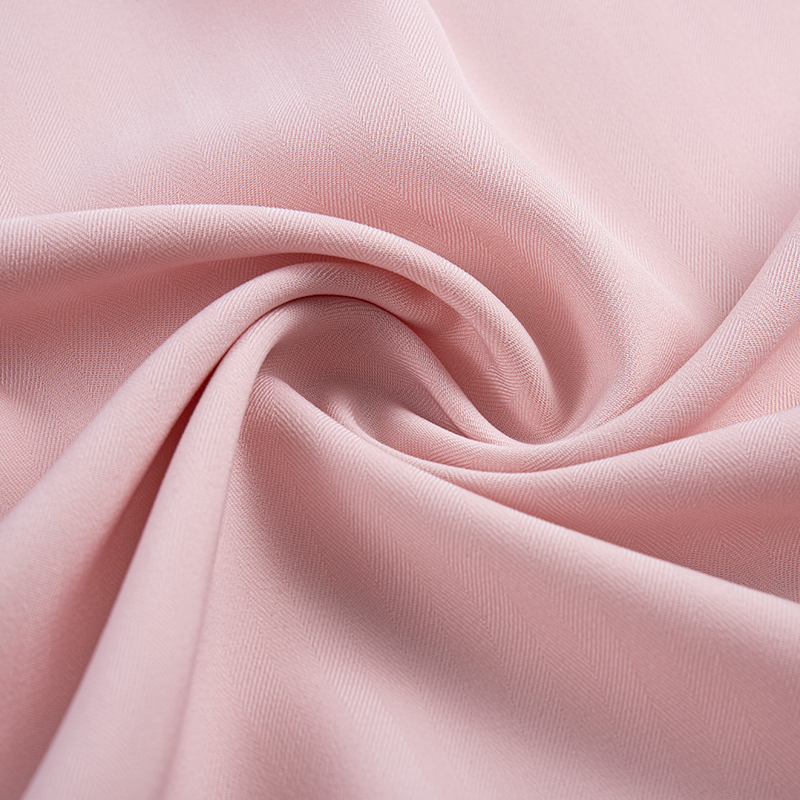 Tissu sergé à chevrons extensible en trame