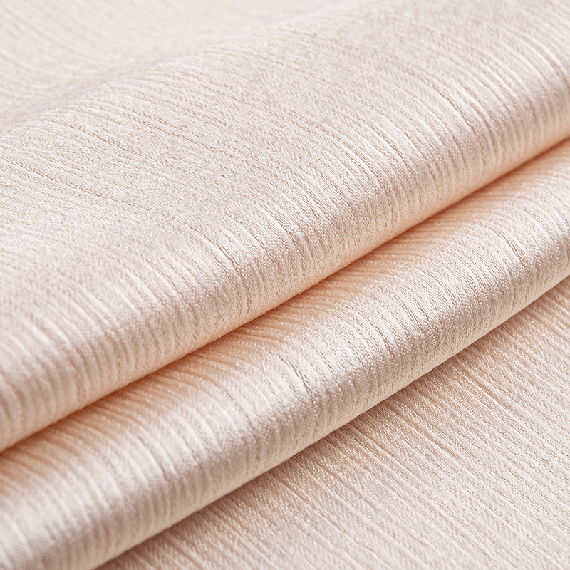 Tissu crêpe double face en acétate d'imitation