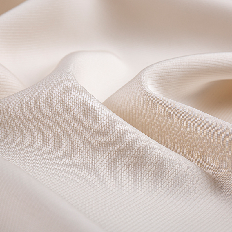 Tissu sergé cationique à base d'acétate imitation