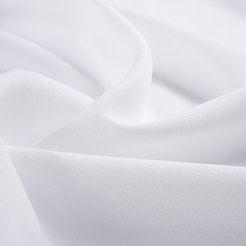 Tissu en crêpe floral