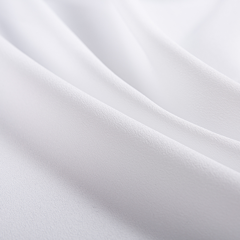 Tissu en crêpe floral