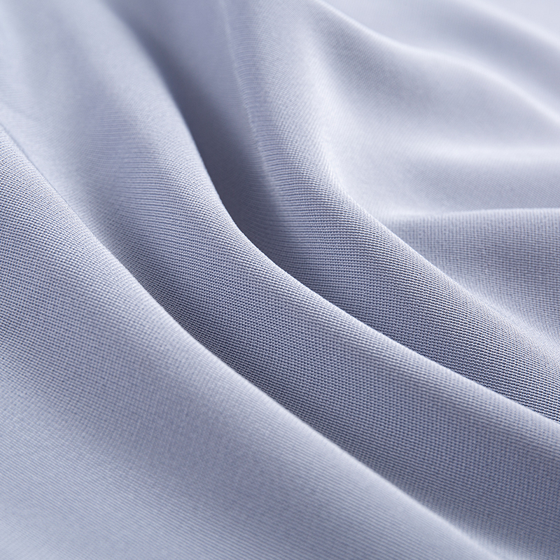 Tissu satiné double face épaissi en acétate d'imitation