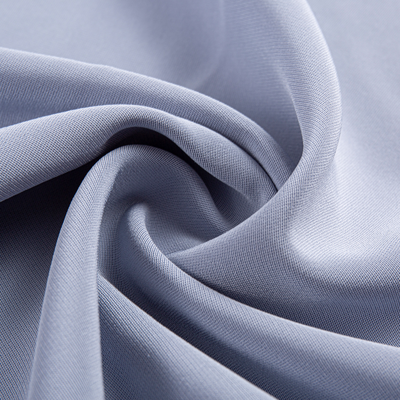 Tissu satiné double face épaissi en acétate d'imitation