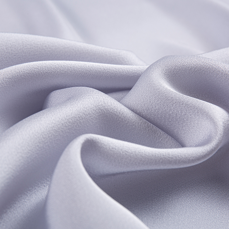 Tissu en lin simple face imitation acétate fin