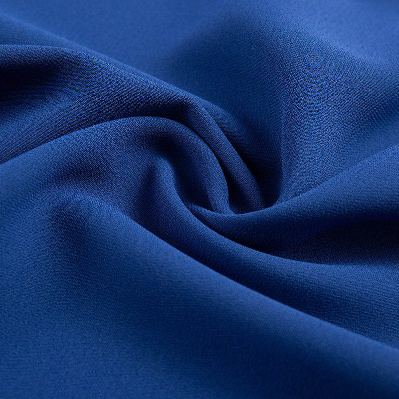 Tissu double couche fin imitation acétate au toucher lin