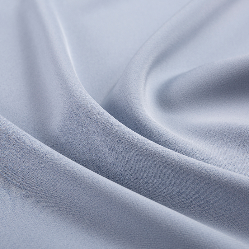 Tissu extensible double face en satin à quatre voies imitation cationique acétate